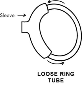 Cheekpieces Loose Ring Tube CAD
